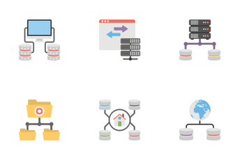 Communication And Networking Flat Icons 1 Icon Pack