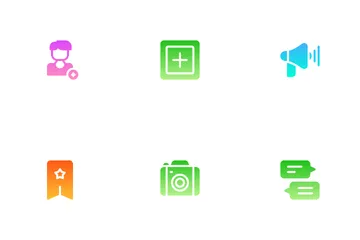 Communication And Social Media Icon Pack