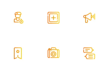 Communication And Social Media Icon Pack