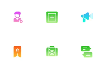 Communication And Social Media Icon Pack