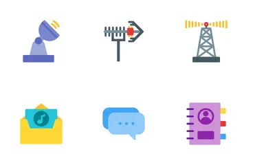 Communication And Technology Icon Pack