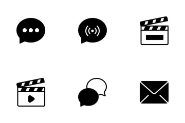 Communication And Television Icon Pack