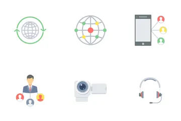 Communication & Connectivity Icon Pack