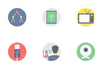 Communication & Connectivity Icon Pack