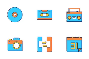 Communication & Media Icon Pack