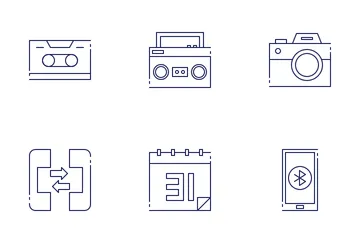 Communication & Media Icon Pack