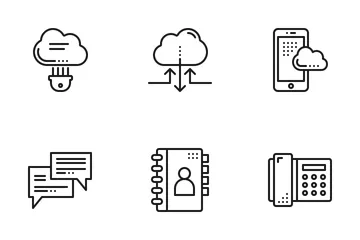 Communication & Network Icon Pack