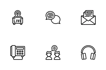 Communication Tools Icon Pack