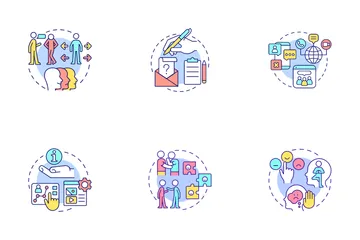 Communication Types Icon Pack