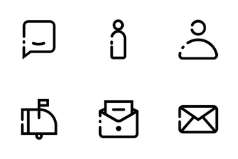 Communication : Unique Style Icon Pack