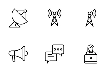 Communication Vol-1 Icon Pack