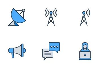 Communication Vol-1 Icon Pack