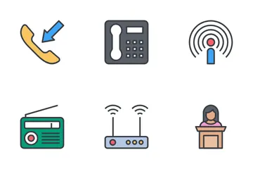 Communication Vol-2 Icon Pack