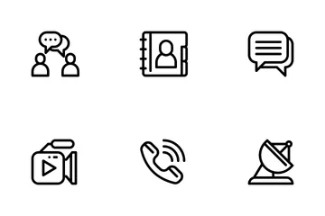 Communications Pack d'Icônes
