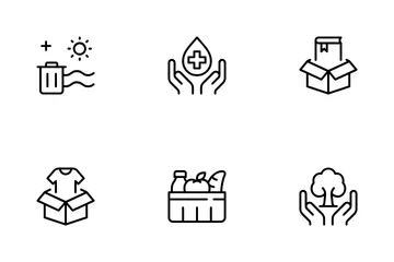 Community Initiatives Icon Pack