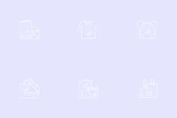 Company Branding Materials Icon Pack