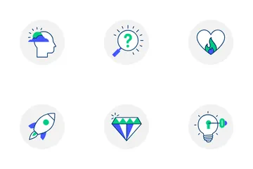 Company Core Value Icon Pack