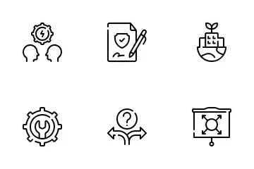 Company Plan Icon Pack