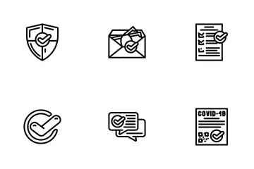 Compliance Quality Procedure Icon Pack