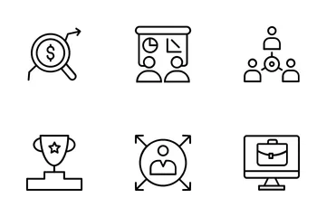 Comportamiento del consumidor Paquete de Iconos