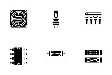 Composant élèctronique Pack d'Icônes