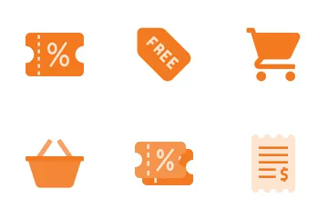Compras Pacote de Ícones
