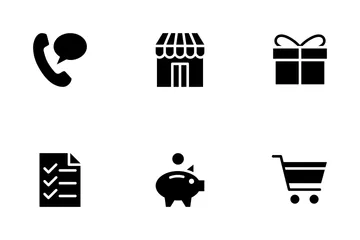 Compras Paquete de Iconos