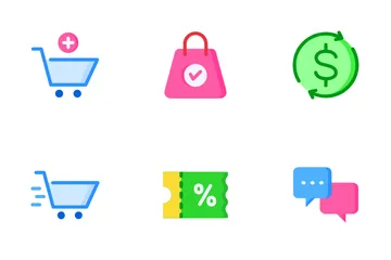 Compras Paquete de Iconos