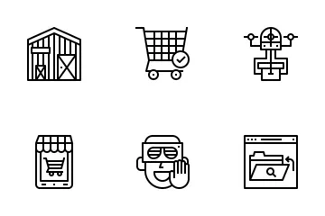 Compras futuras Paquete de Iconos