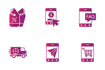 Compras online Icon Pack