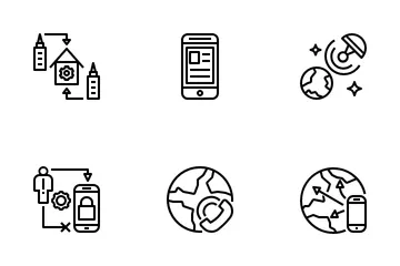 Las compras en línea Paquete de Iconos