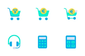 Compras vol - 1 Paquete de Iconos