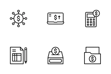 Comptabilité Pack d'Icônes