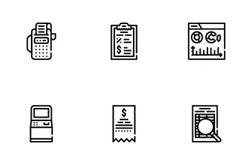 Comptabilité et finance Pack d'Icônes