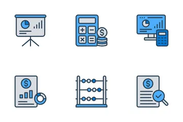 Comptabilité Vol-1 Pack d'Icônes