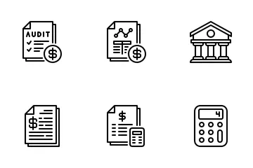 Comptable Pack d'Icônes