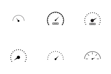 Compteur de vitesse Pack d'Icônes