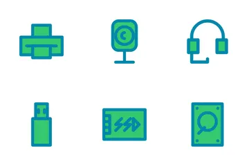 Computador e dispositivo Pacote de Ícones