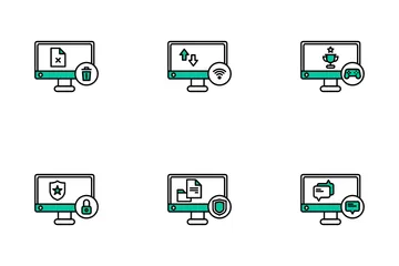 Computador e ferramentas Pacote de Ícones