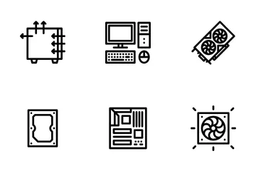 Computadora Paquete de Iconos