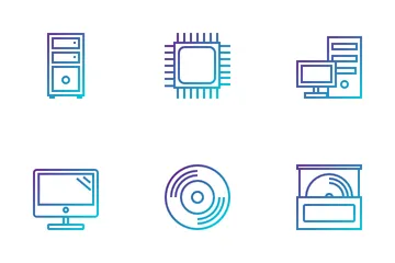 Computadora y Hardware Paquete de Iconos