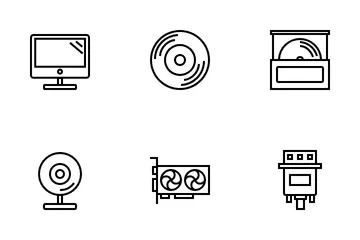 Computadora y Hardware Paquete de Iconos