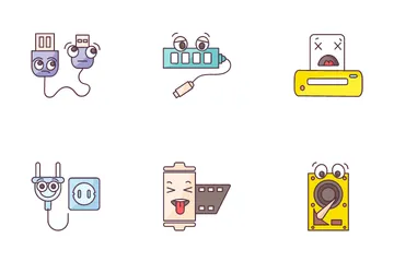 Computadora y Hardware Paquete de Iconos
