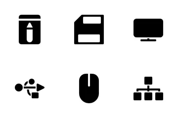 Computadora y Hardware Paquete de Iconos