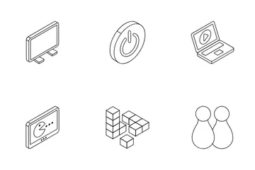 Computer Accessories And Gaming Icon Pack