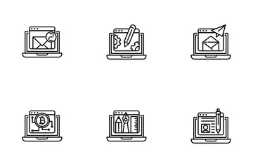 Computer Activities Icon Pack