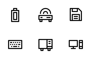 Computer And Electronics  Icon Pack