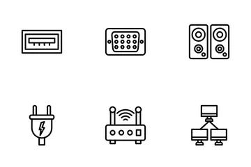 computer port icons