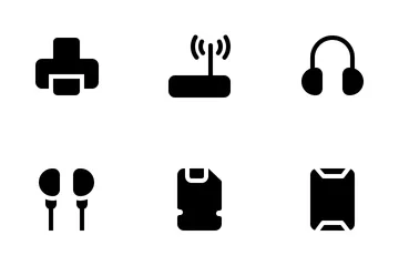 Computer And Hardware (Glyph) Icon Pack