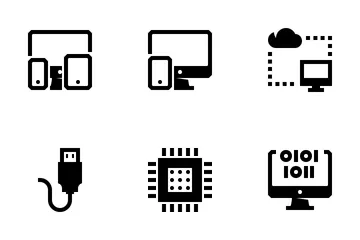 Computer And Peripherals Icon Pack